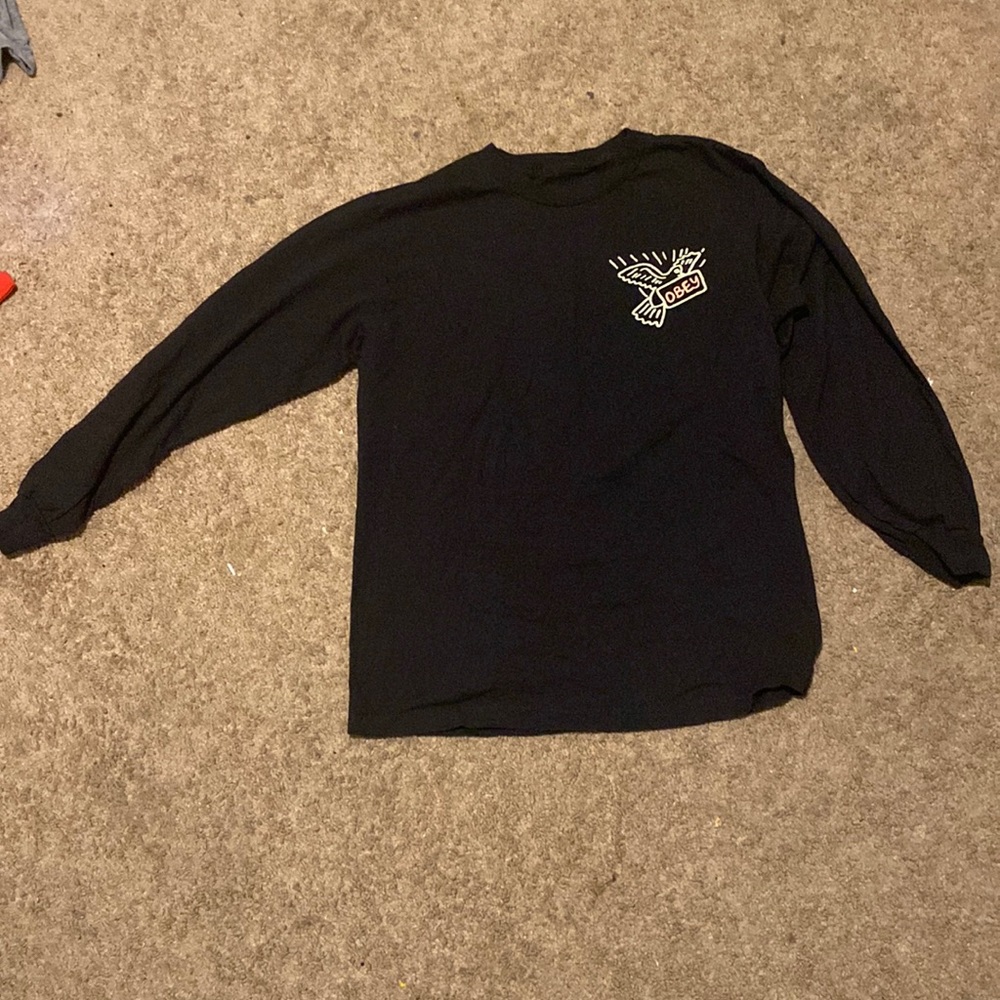 Black one love long sleeve